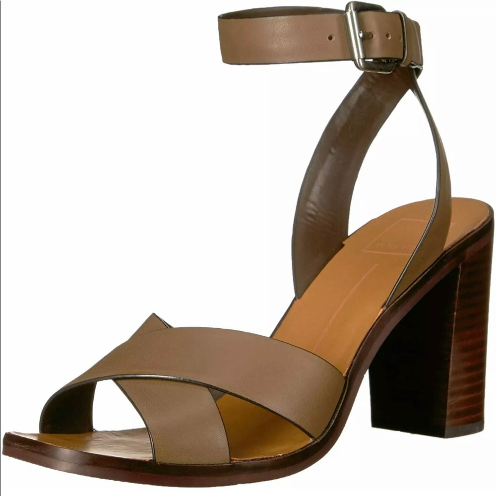 Dolce Vita Womens Nala Leather Ankle Strap